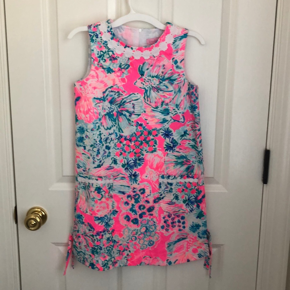 Size 10 girls Lilly Pulitzer shift dress